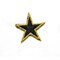 Embroidered Iron On Star Patch Applique for Clothing Bags and DIY Projects